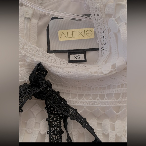 Alexis White Crew Neck Romper Size XS - Picture 8 of 8